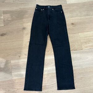 Madewell Black Denim Jeans